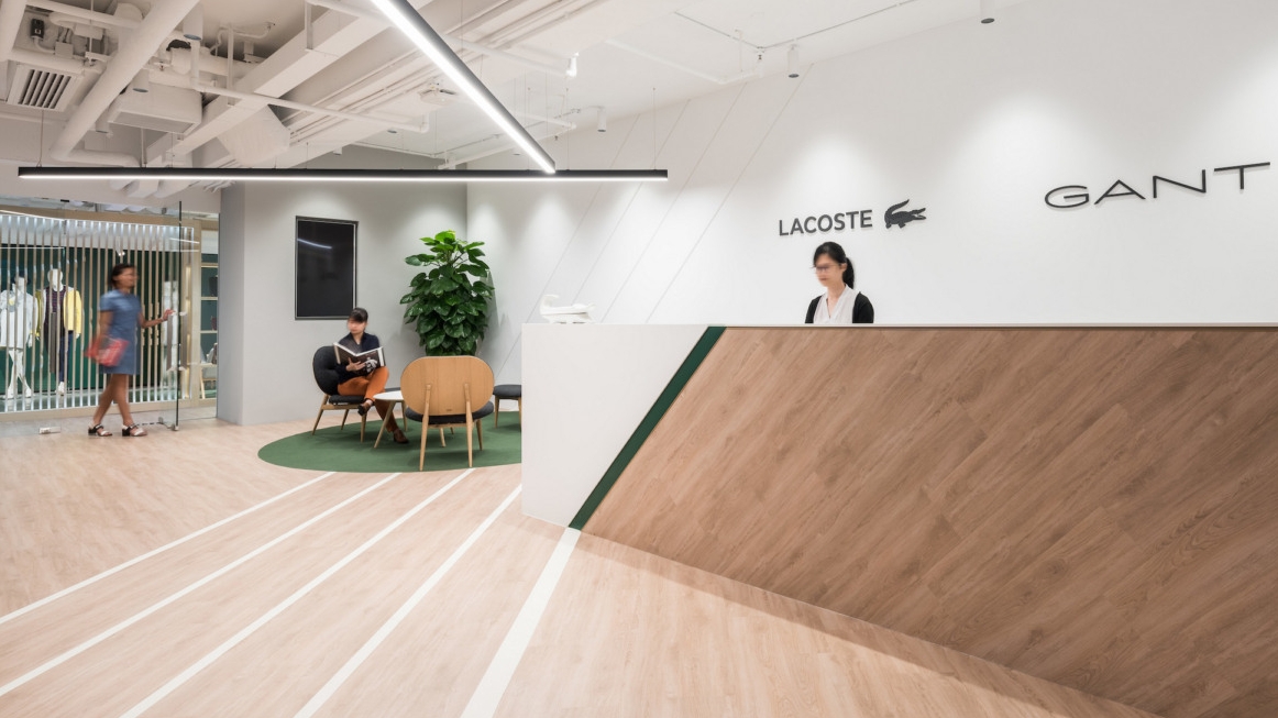 網(wǎng)球時尚品牌Lacoste香港辦公室裝修設計2000㎡